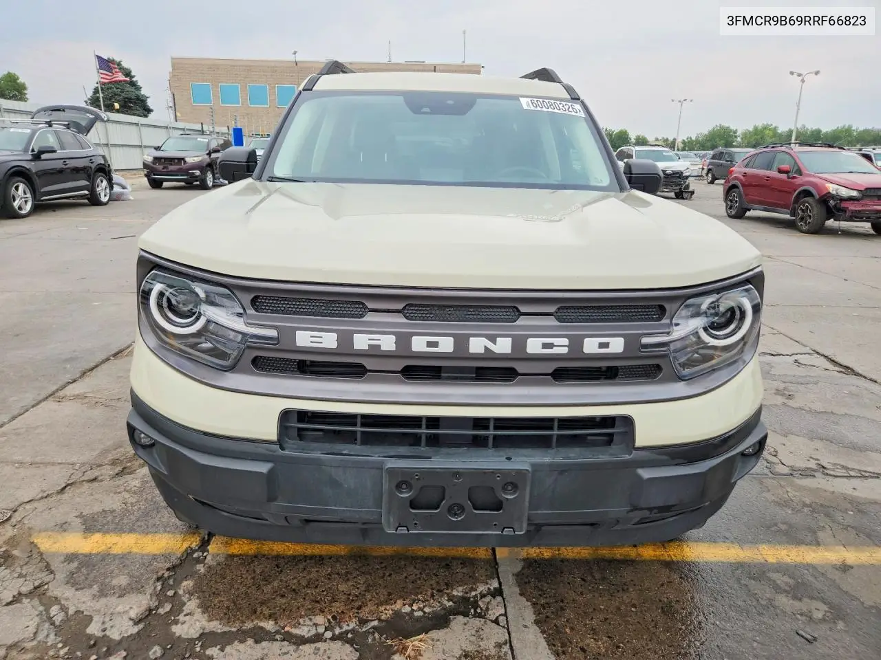 2024 Ford Bronco Sport Big Bend VIN: 3FMCR9B69RRF66823 Lot: 60080326