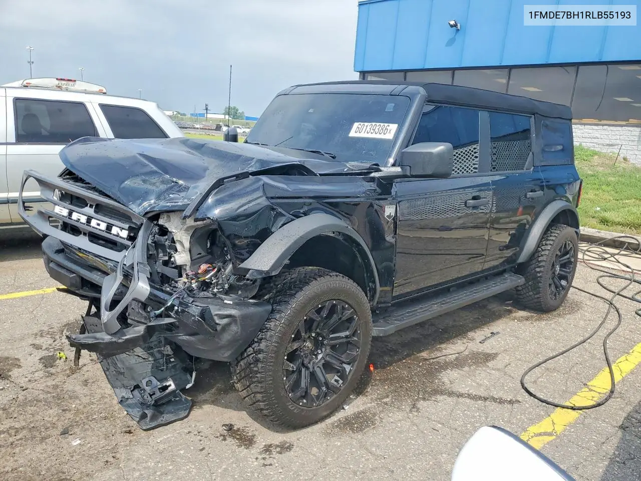 2024 Ford Bronco Big Bend VIN: 1FMDE7BH1RLB55193 Lot: 60139386