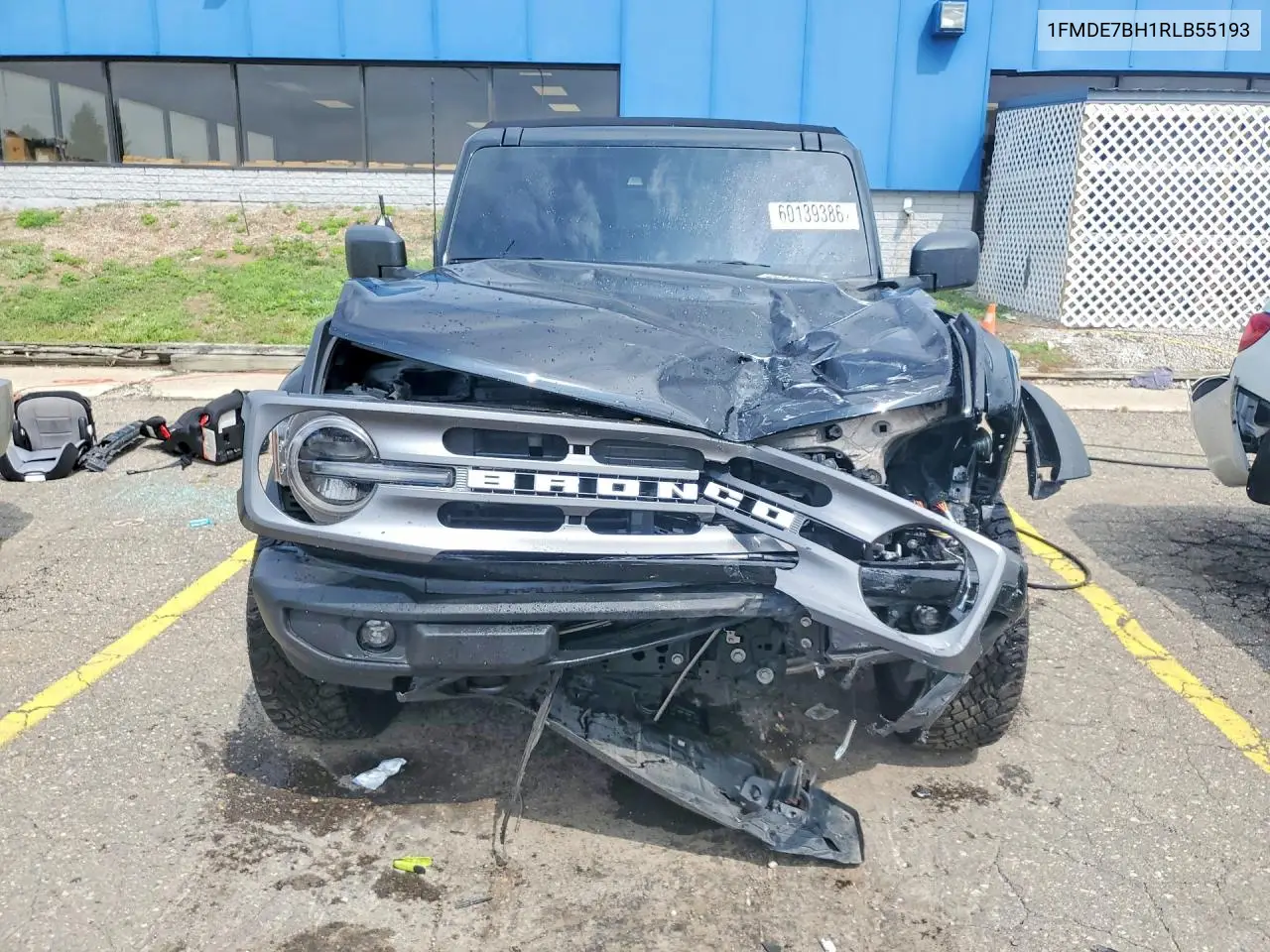 2024 Ford Bronco Big Bend VIN: 1FMDE7BH1RLB55193 Lot: 60139386