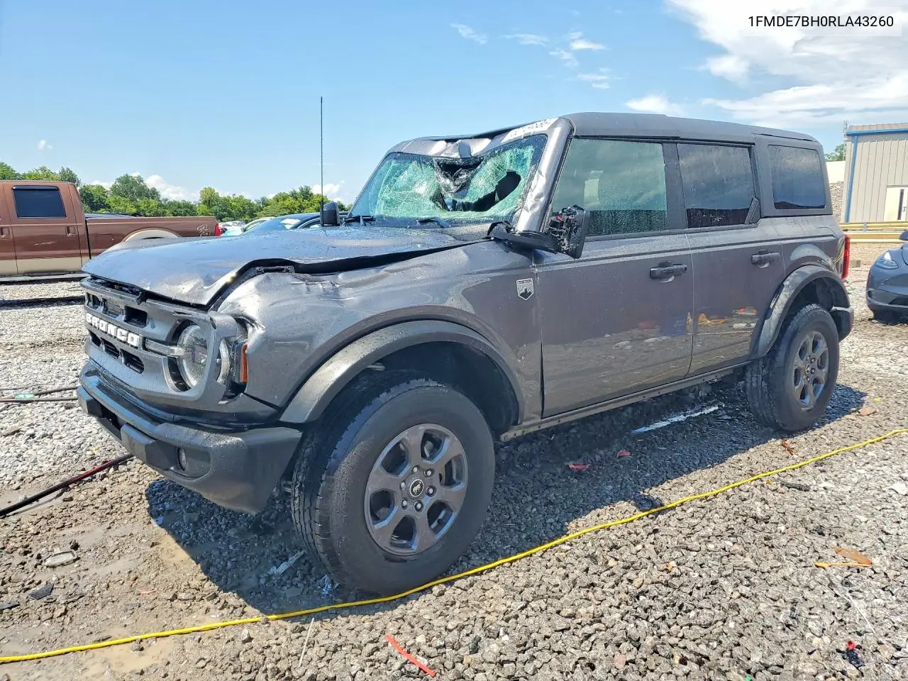 2024 Ford Bronco Big Bend VIN: 1FMDE7BH0RLA43260 Lot: 60150836