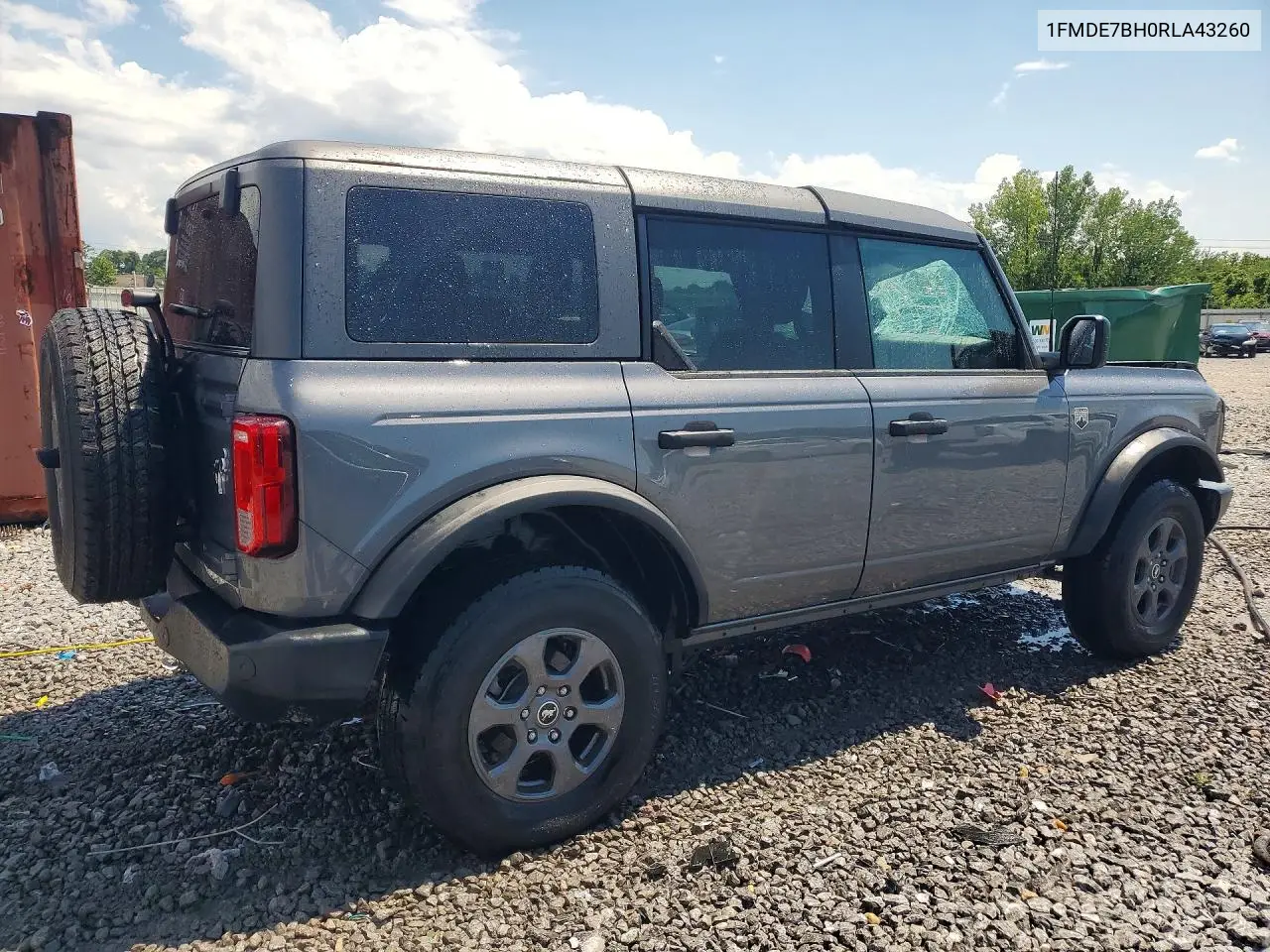 2024 Ford Bronco Big Bend VIN: 1FMDE7BH0RLA43260 Lot: 60150836