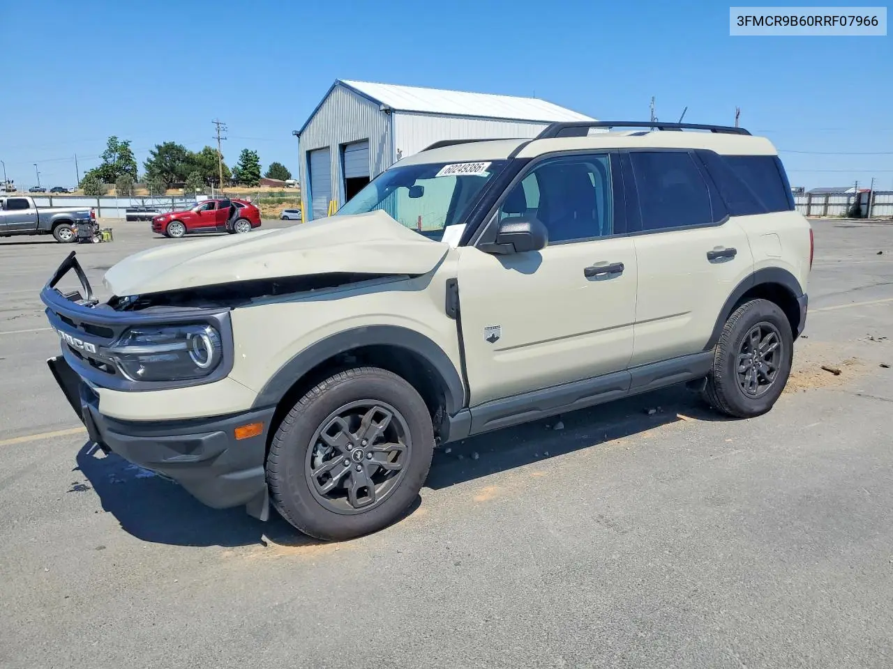 2024 Ford Bronco Sport Big Bend VIN: 3FMCR9B60RRF07966 Lot: 60249386
