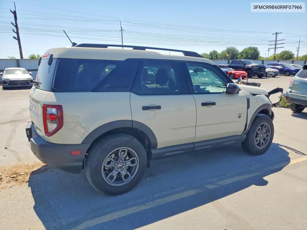 2024 Ford Bronco Sport Big Bend VIN: 3FMCR9B60RRF07966 Lot: 60249386