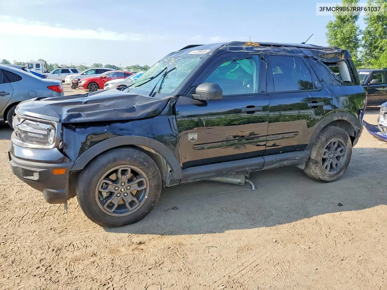 2024 Ford Bronco Sport Big Bend VIN: 3FMCR9B67RRF61037 Lot: 60299886