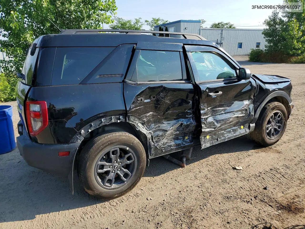 2024 Ford Bronco Sport Big Bend VIN: 3FMCR9B67RRF61037 Lot: 60299886