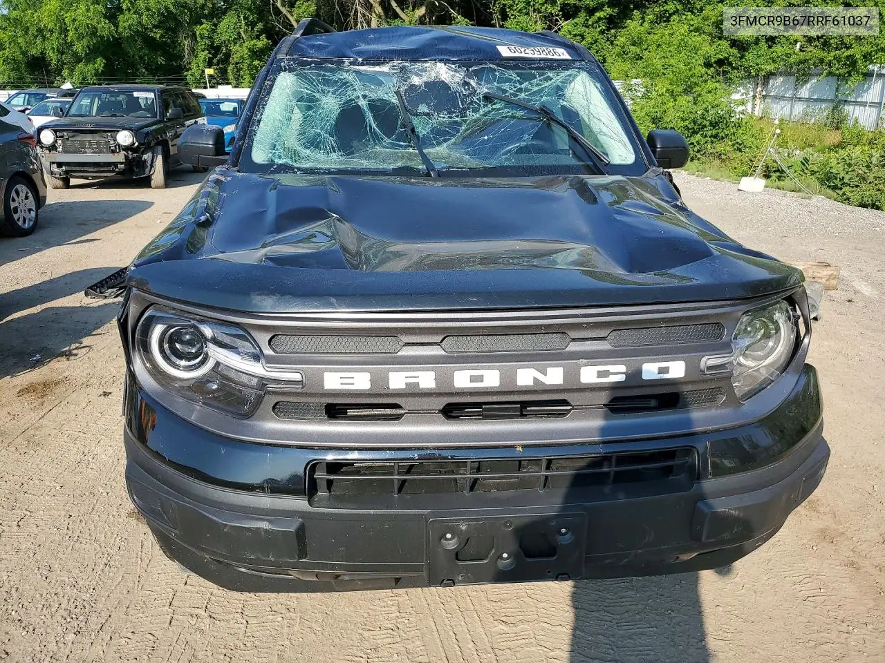 2024 Ford Bronco Sport Big Bend VIN: 3FMCR9B67RRF61037 Lot: 60299886