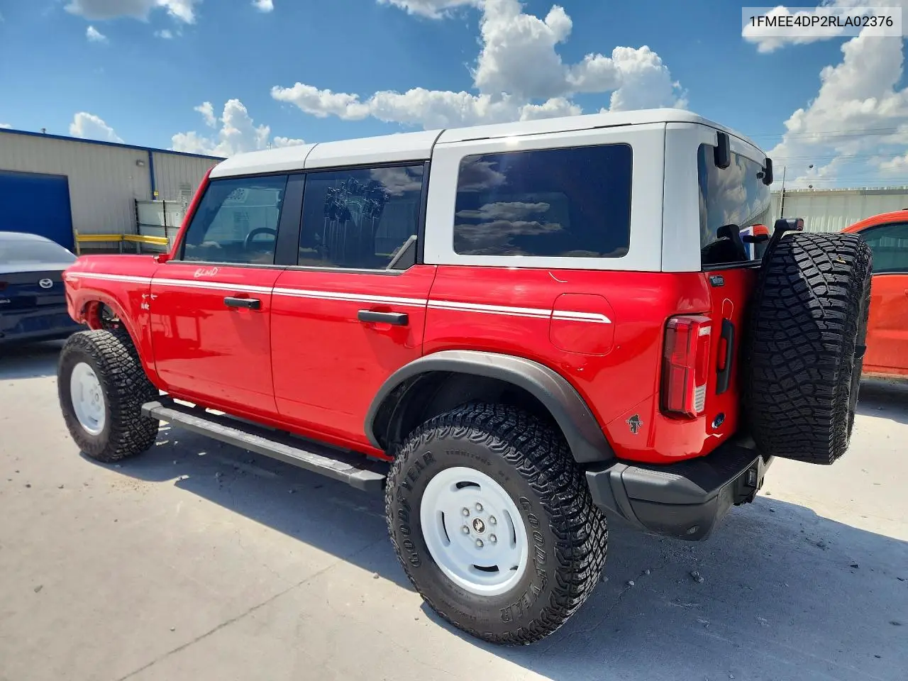 2024 Ford Bronco Heritage VIN: 1FMEE4DP2RLA02376 Lot: 60303576