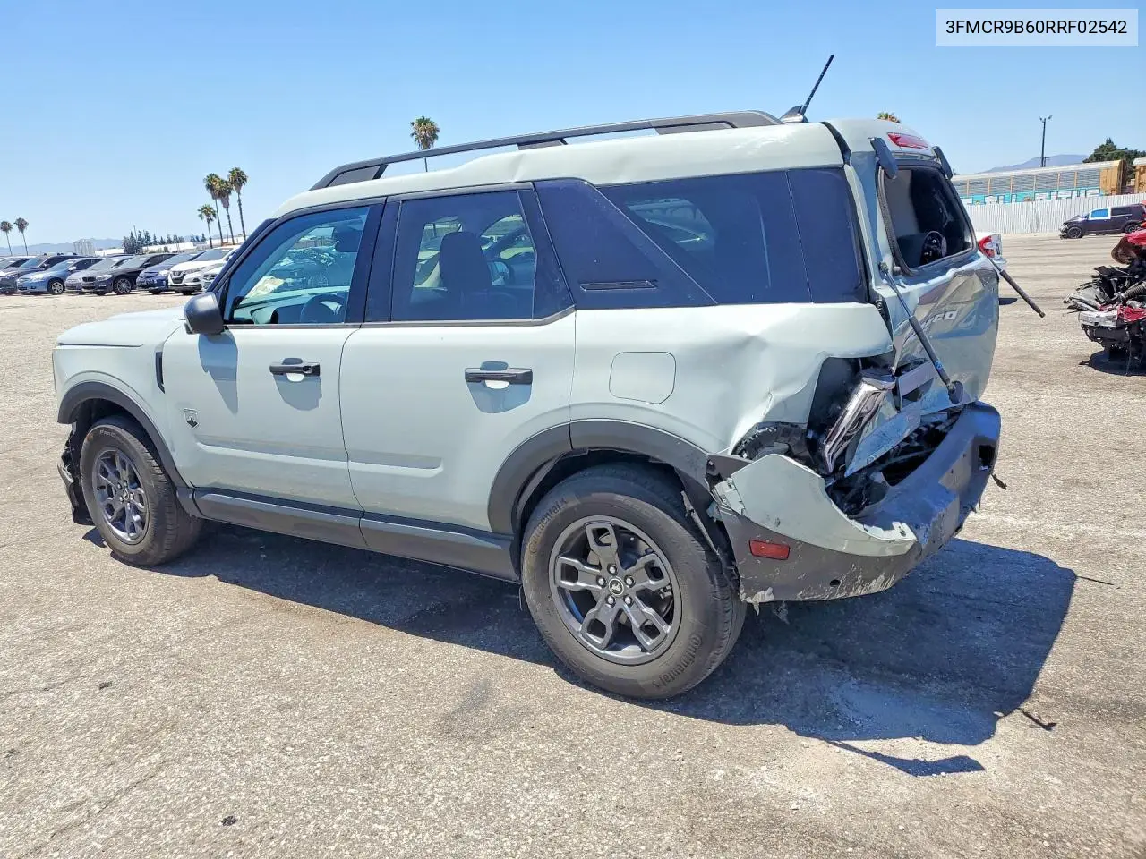 2024 Ford Bronco Sport Big Bend VIN: 3FMCR9B60RRF02542 Lot: 60325966