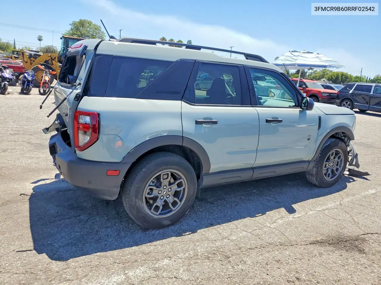 2024 Ford Bronco Sport Big Bend VIN: 3FMCR9B60RRF02542 Lot: 60325966