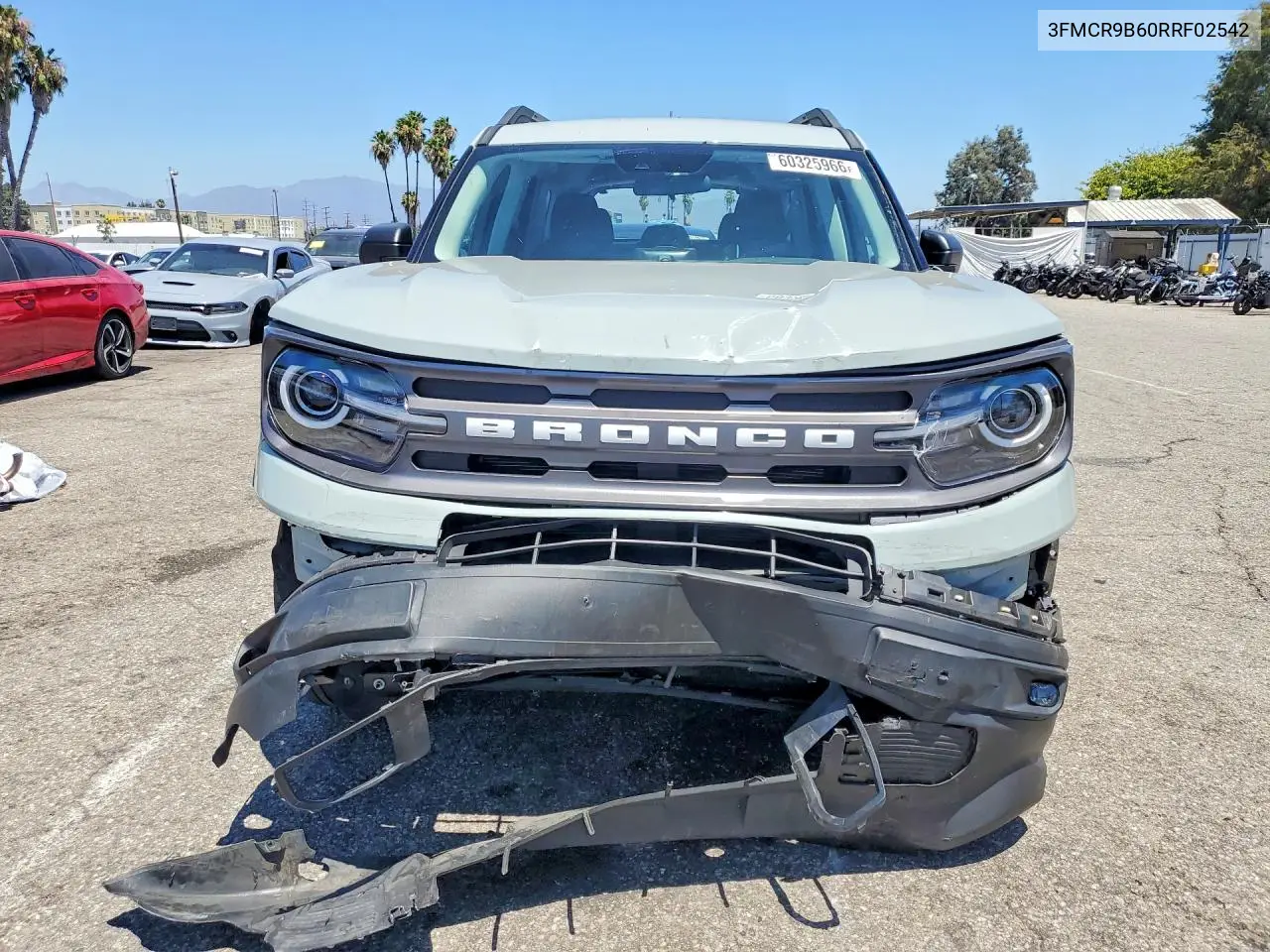 2024 Ford Bronco Sport Big Bend VIN: 3FMCR9B60RRF02542 Lot: 60325966