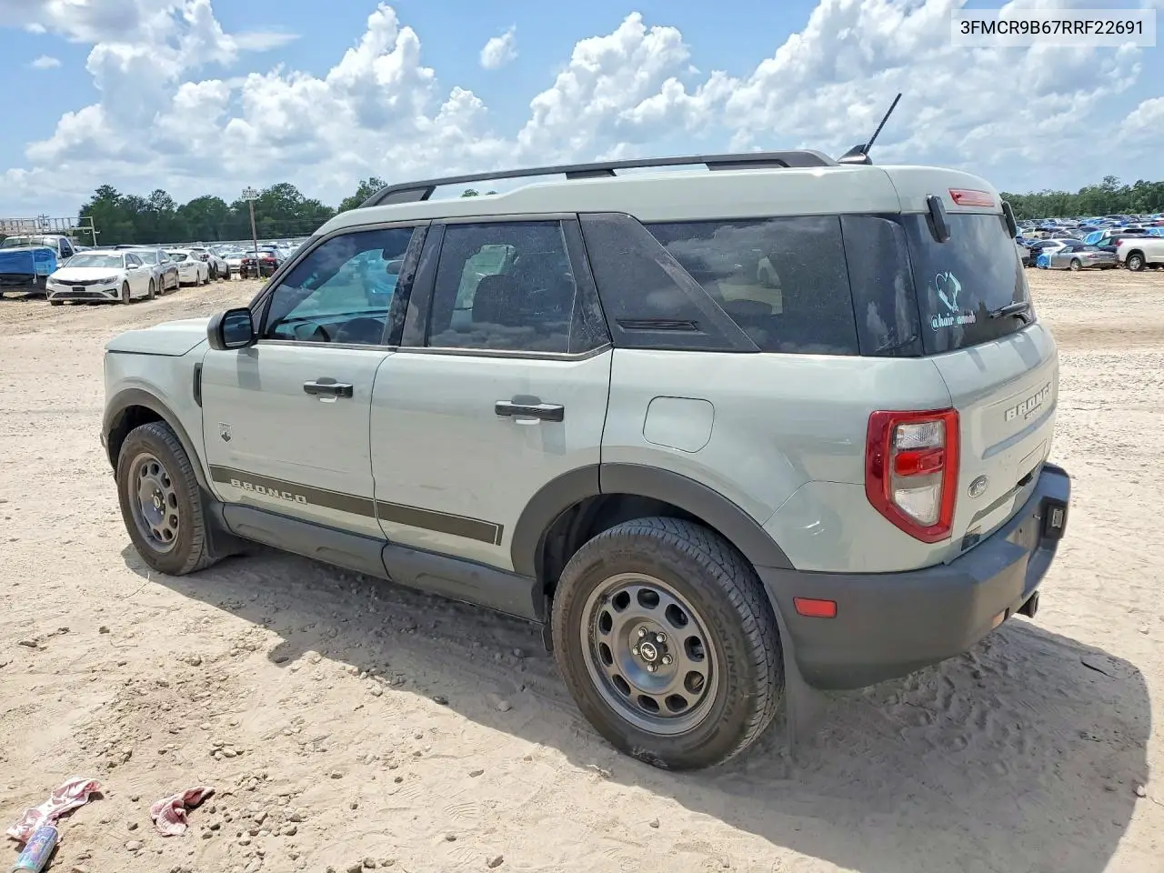 2024 Ford Bronco Sport Big Bend VIN: 3FMCR9B67RRF22691 Lot: 60517256