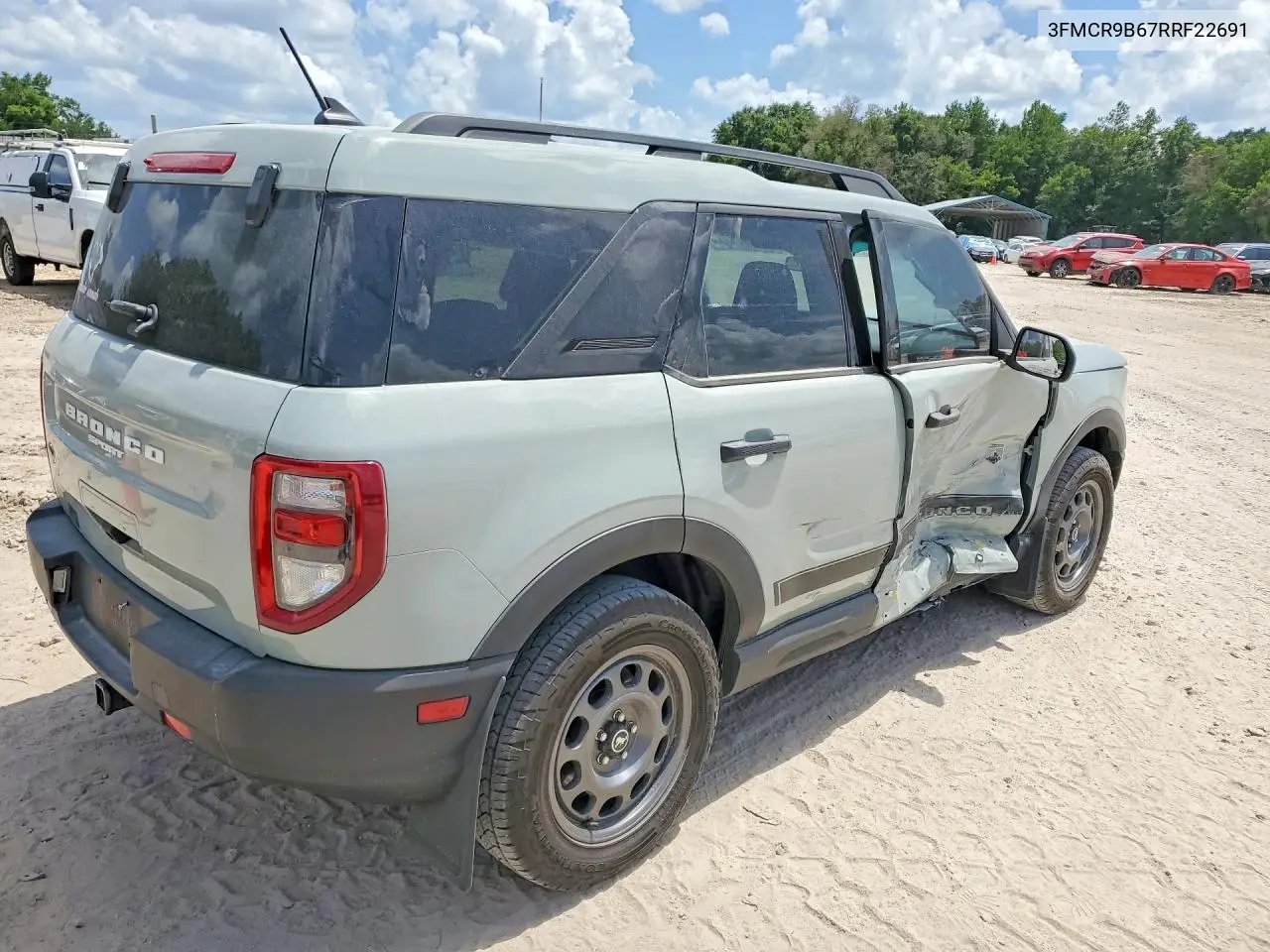 2024 Ford Bronco Sport Big Bend VIN: 3FMCR9B67RRF22691 Lot: 60517256