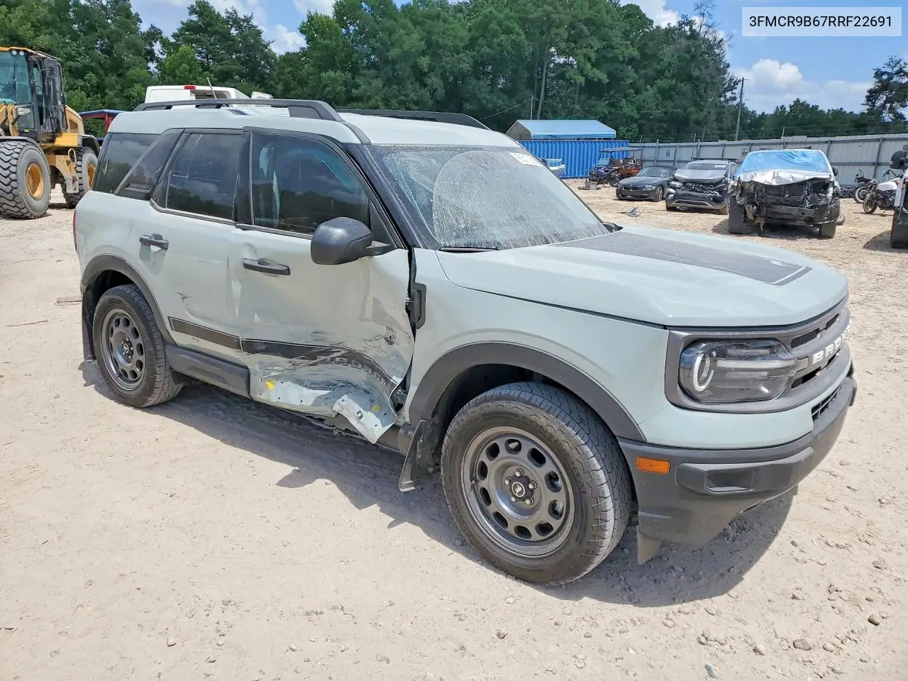 2024 Ford Bronco Sport Big Bend VIN: 3FMCR9B67RRF22691 Lot: 60517256