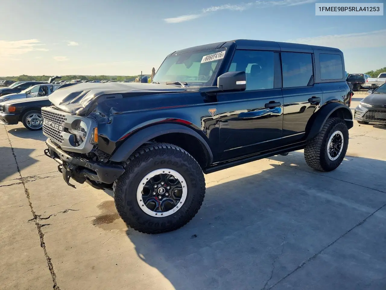 2024 Ford Bronco Badlands VIN: 1FMEE9BP5RLA41253 Lot: 60607416