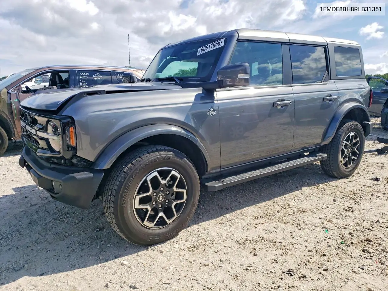 2024 Ford Bronco Outer Banks VIN: 1FMDE8BH8RLB31351 Lot: 60611966