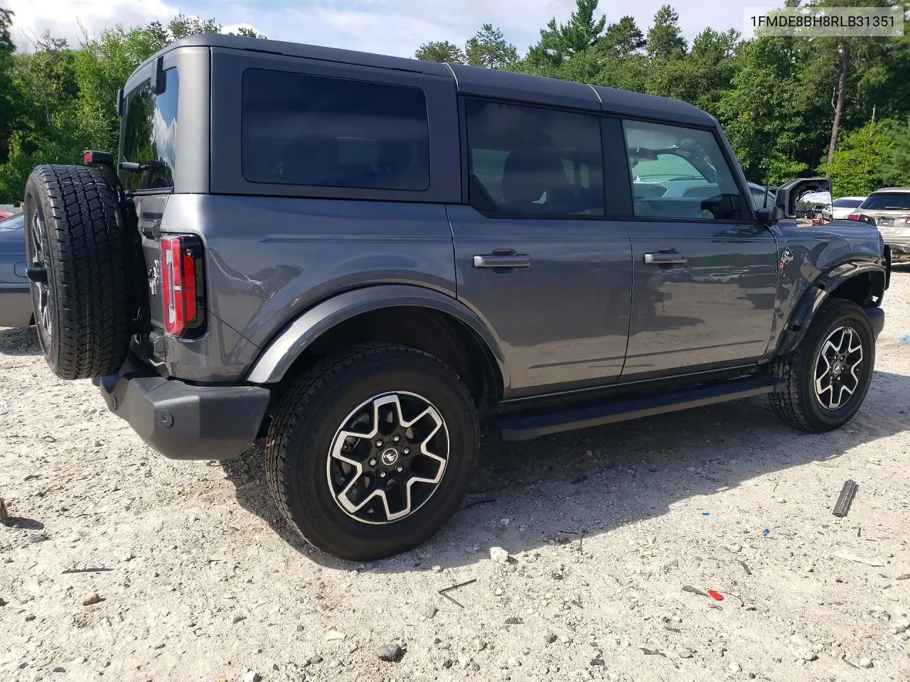 2024 Ford Bronco Outer Banks VIN: 1FMDE8BH8RLB31351 Lot: 60611966