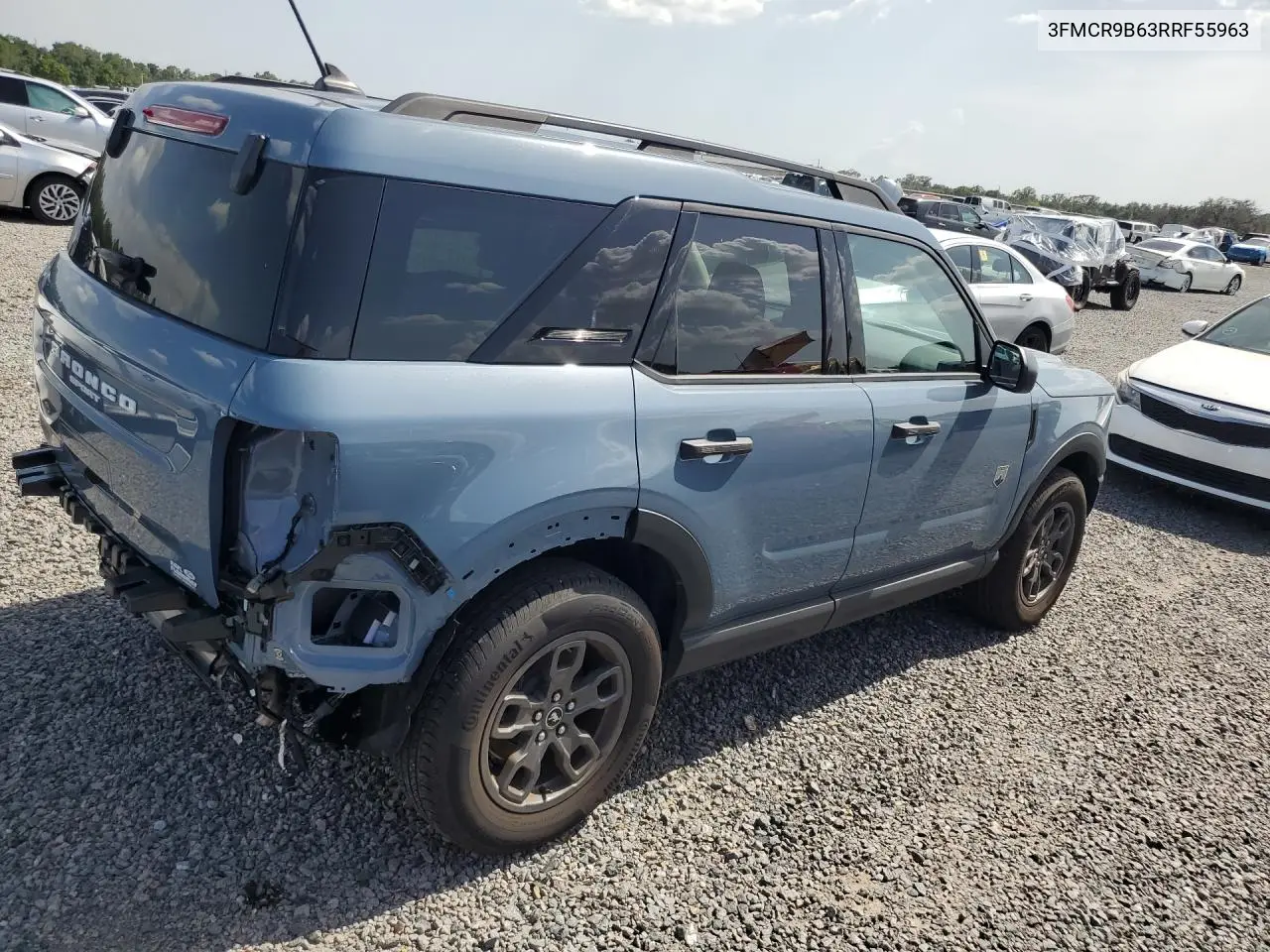2024 Ford Bronco Sport Big Bend VIN: 3FMCR9B63RRF55963 Lot: 60870786