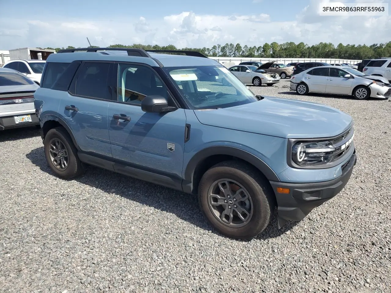 2024 Ford Bronco Sport Big Bend VIN: 3FMCR9B63RRF55963 Lot: 60870786