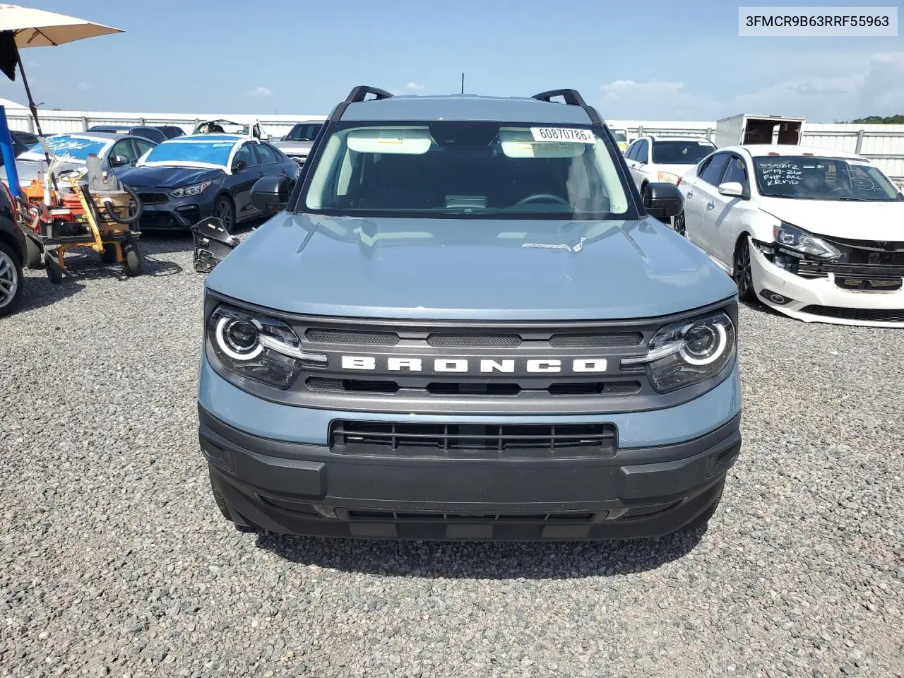 2024 Ford Bronco Sport Big Bend VIN: 3FMCR9B63RRF55963 Lot: 60870786