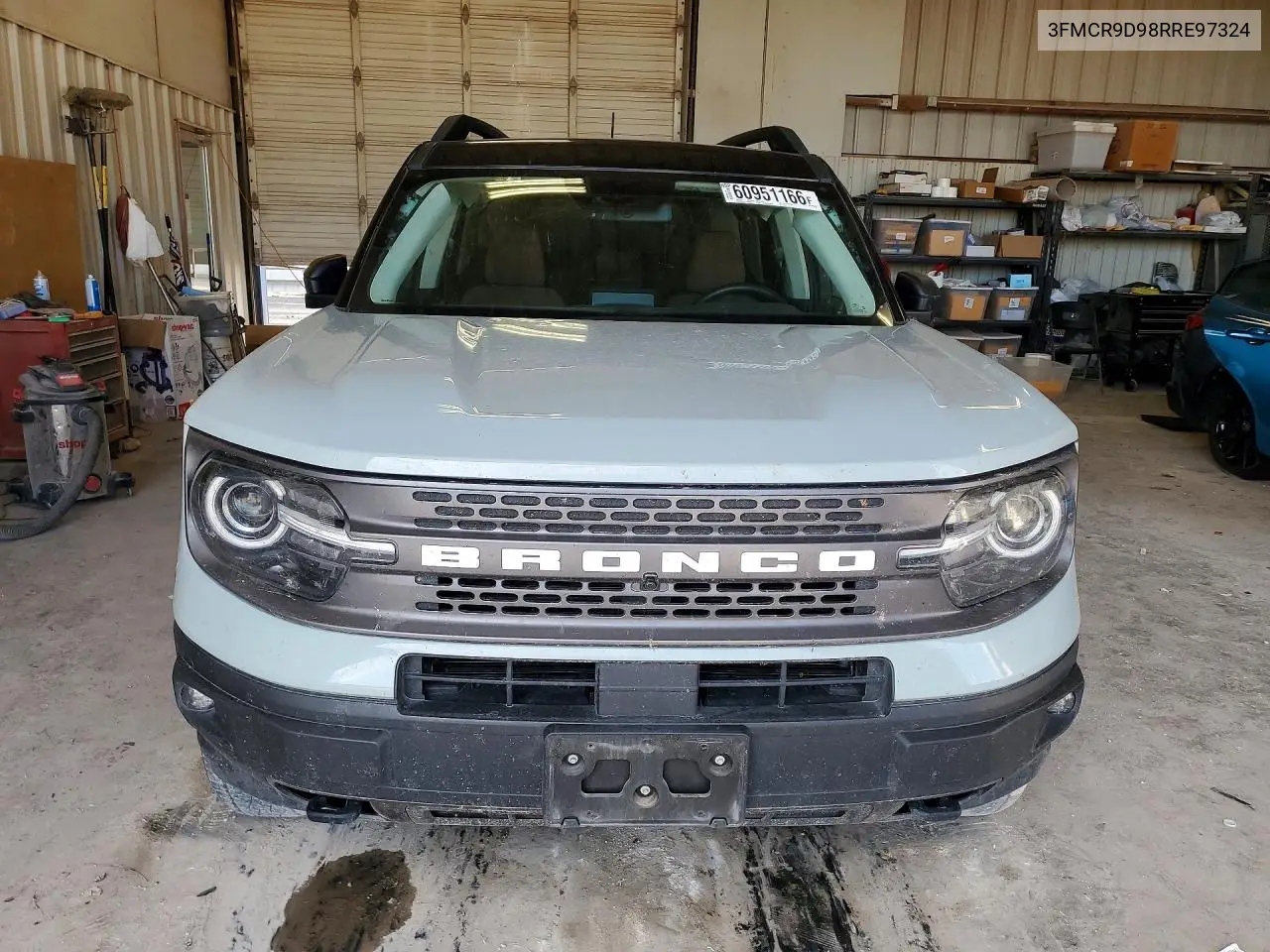 2024 Ford Bronco Sport Badlands VIN: 3FMCR9D98RRE97324 Lot: 60951166