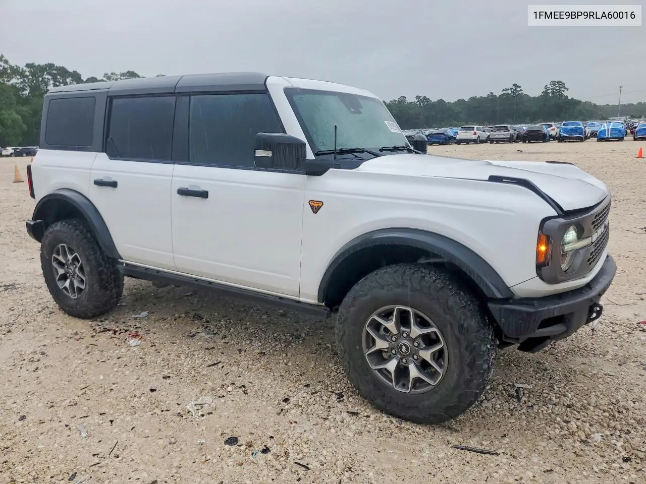 2024 Ford Bronco Badlands VIN: 1FMEE9BP9RLA60016 Lot: 61019916