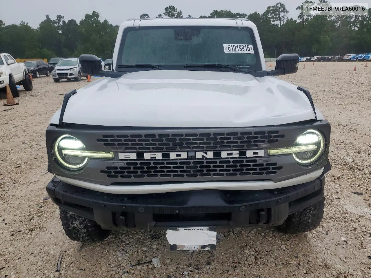 2024 Ford Bronco Badlands VIN: 1FMEE9BP9RLA60016 Lot: 61019916