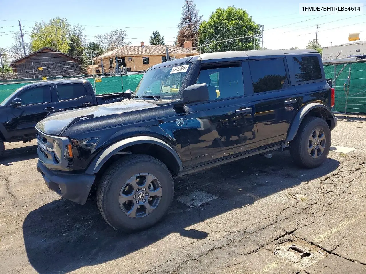 2024 Ford Bronco Big Bend VIN: 1FMDE7BH1RLB54514 Lot: 61117676