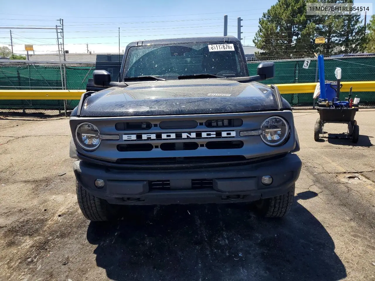 2024 Ford Bronco Big Bend VIN: 1FMDE7BH1RLB54514 Lot: 61117676