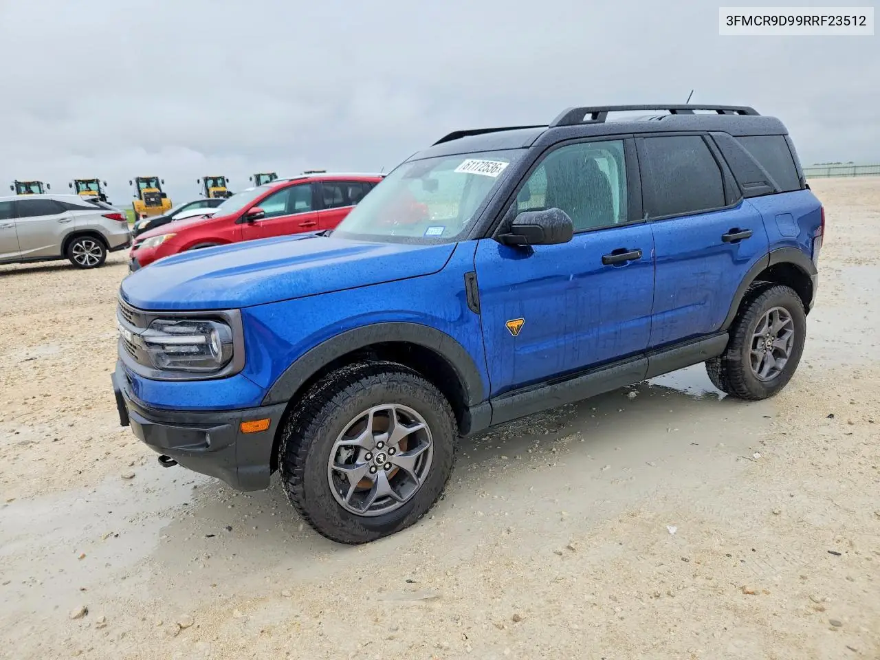 2024 Ford Bronco Sport Badlands VIN: 3FMCR9D99RRF23512 Lot: 61172536