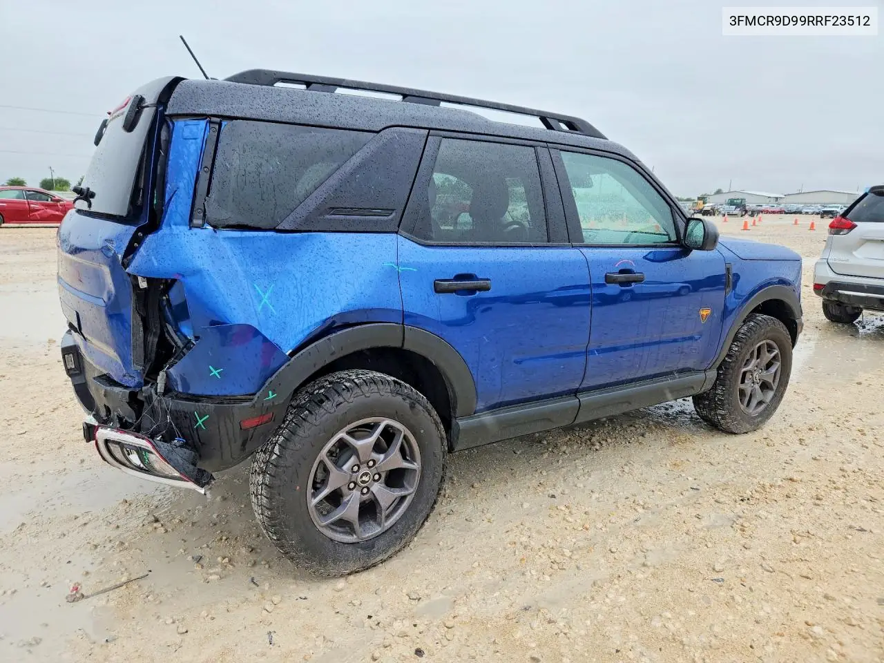 2024 Ford Bronco Sport Badlands VIN: 3FMCR9D99RRF23512 Lot: 61172536