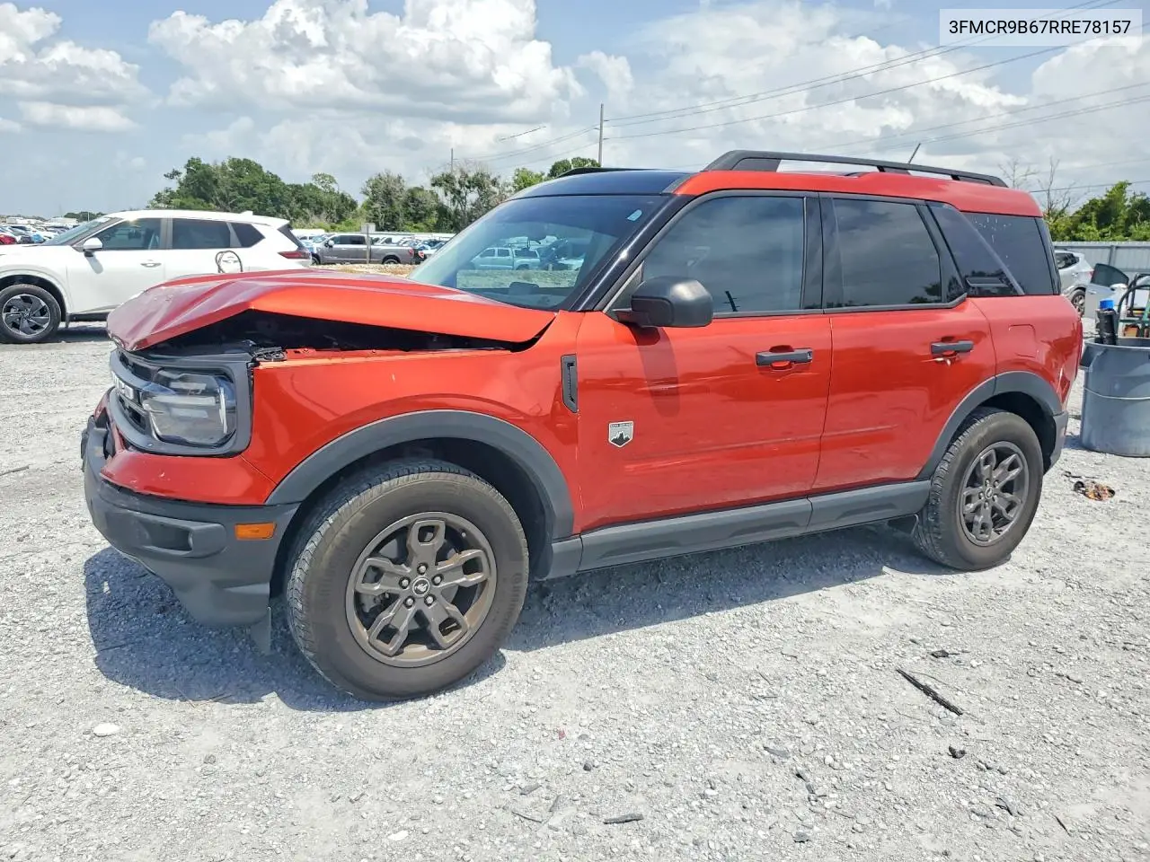 2024 Ford Bronco Sport Big Bend VIN: 3FMCR9B67RRE78157 Lot: 61245256