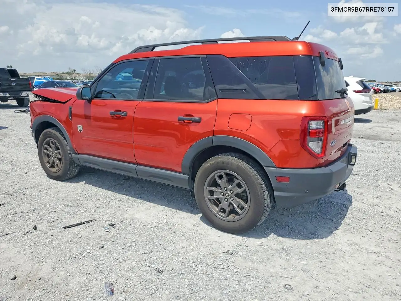 2024 Ford Bronco Sport Big Bend VIN: 3FMCR9B67RRE78157 Lot: 61245256