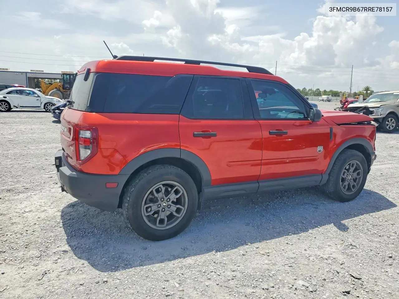 2024 Ford Bronco Sport Big Bend VIN: 3FMCR9B67RRE78157 Lot: 61245256