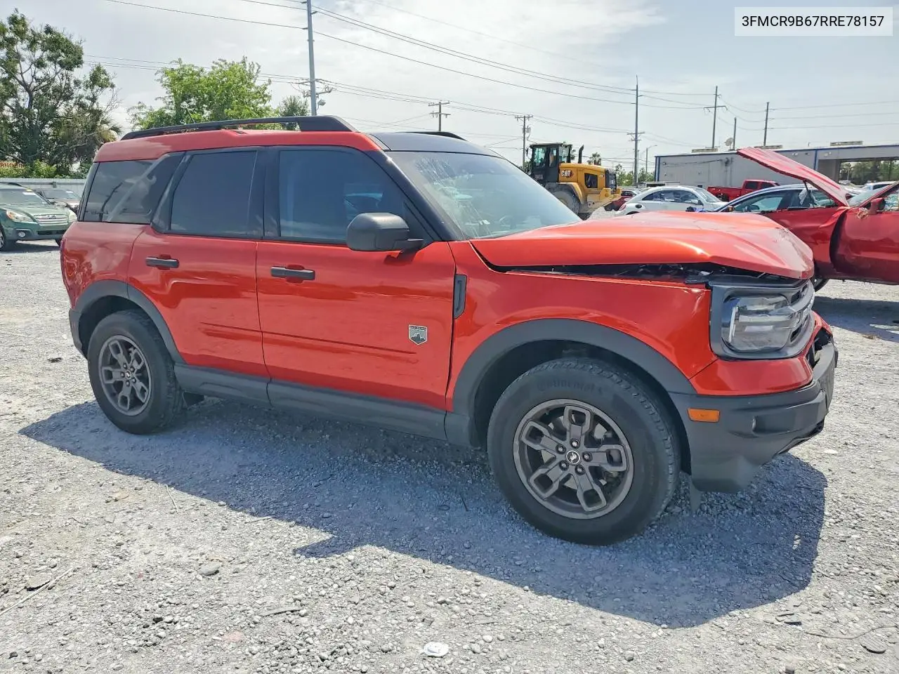 2024 Ford Bronco Sport Big Bend VIN: 3FMCR9B67RRE78157 Lot: 61245256