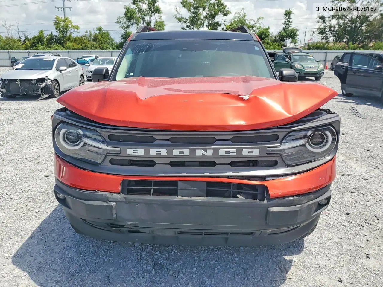 2024 Ford Bronco Sport Big Bend VIN: 3FMCR9B67RRE78157 Lot: 61245256