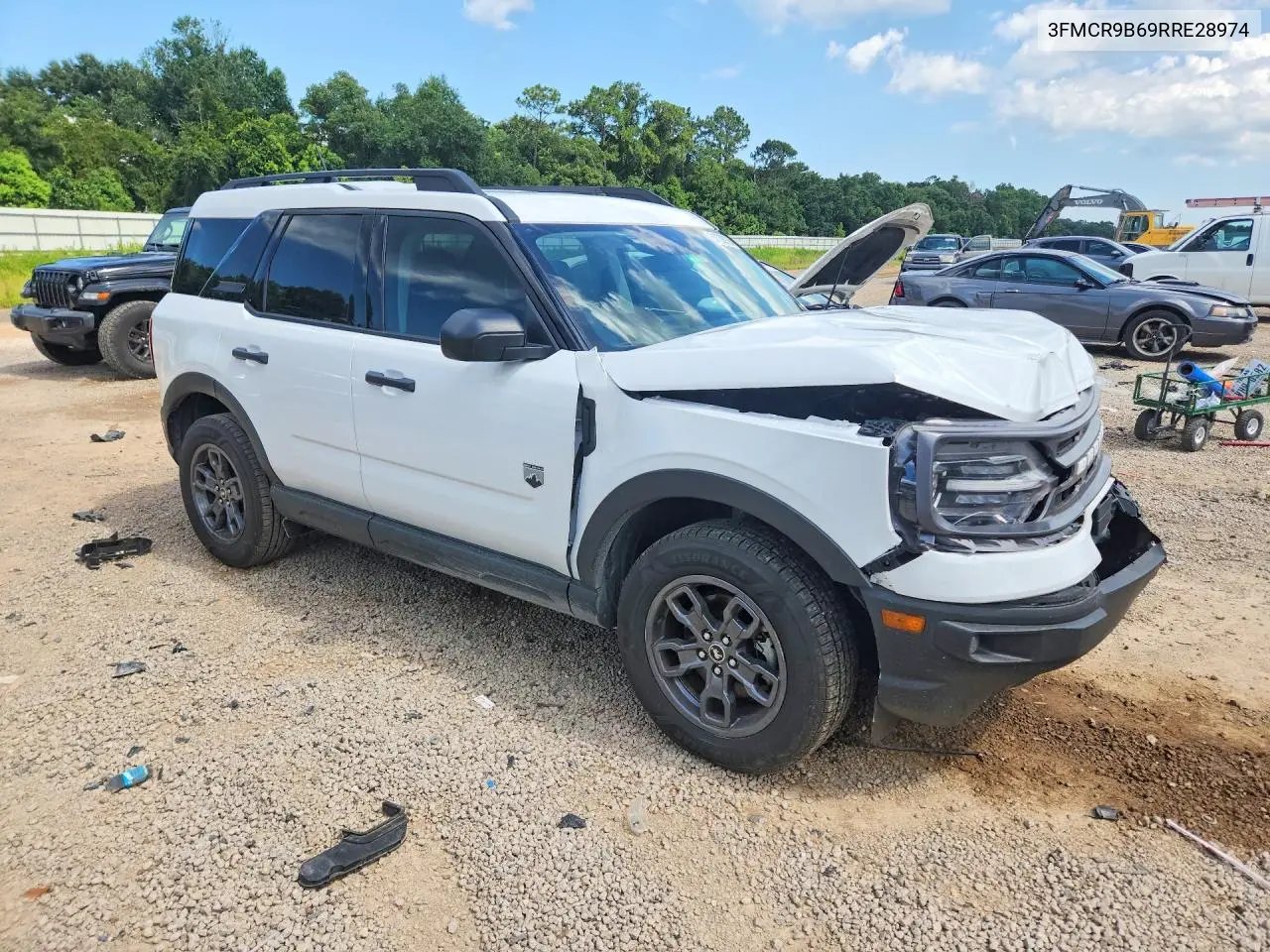 2024 Ford Bronco Sport Big Bend VIN: 3FMCR9B69RRE28974 Lot: 61388026