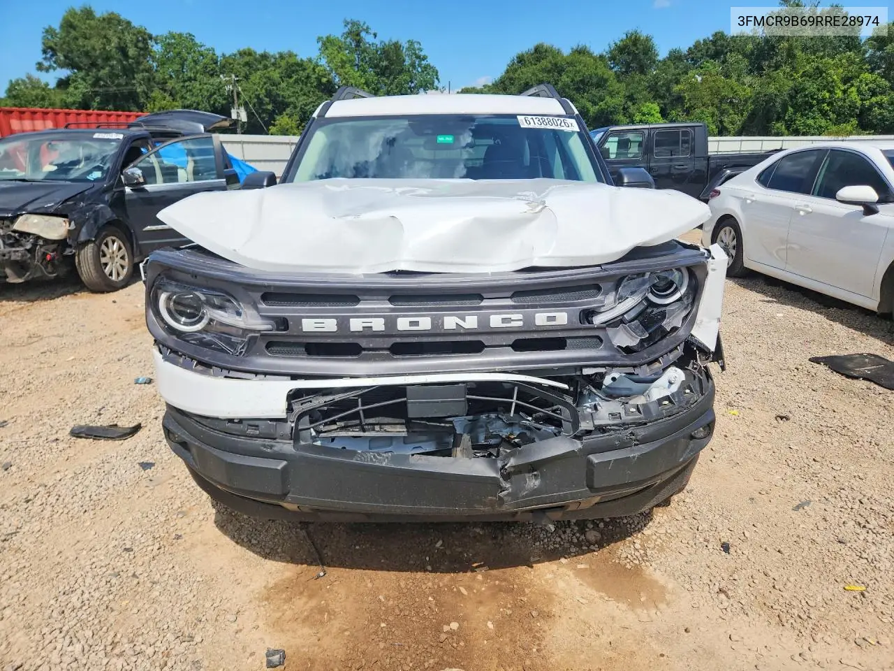 2024 Ford Bronco Sport Big Bend VIN: 3FMCR9B69RRE28974 Lot: 61388026