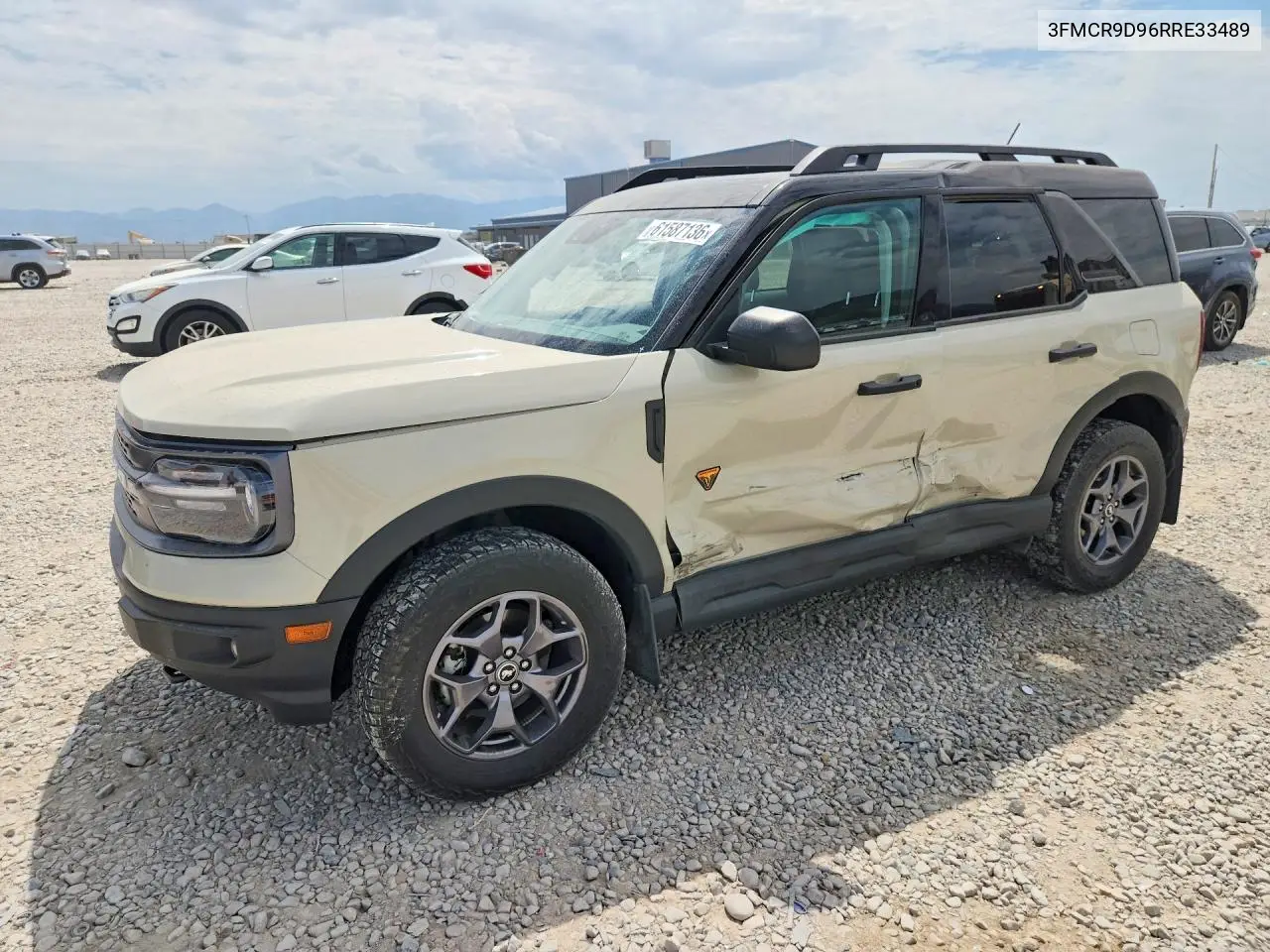 2024 Ford Bronco Sport Badlands VIN: 3FMCR9D96RRE33489 Lot: 61587136