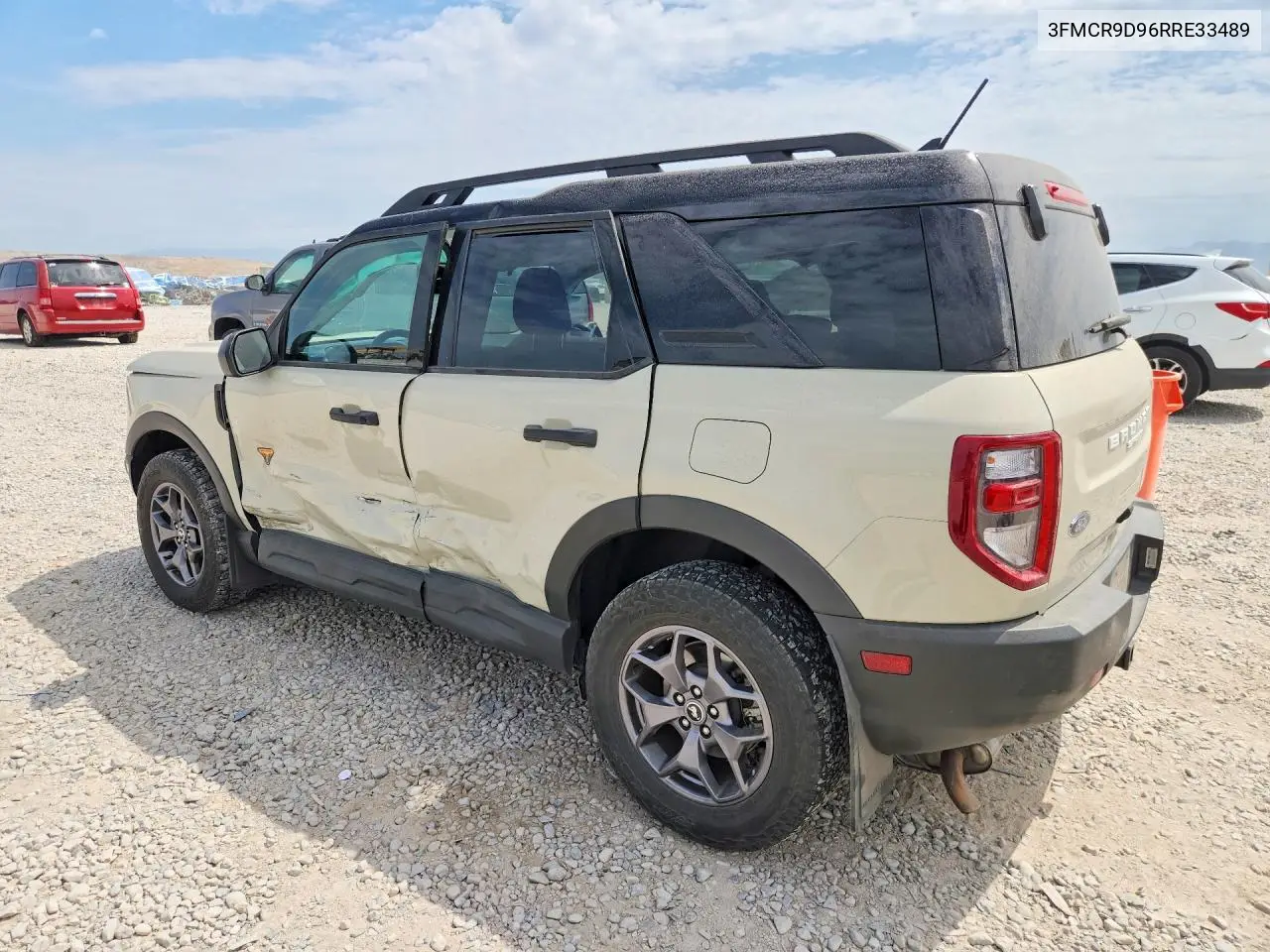 2024 Ford Bronco Sport Badlands VIN: 3FMCR9D96RRE33489 Lot: 61587136