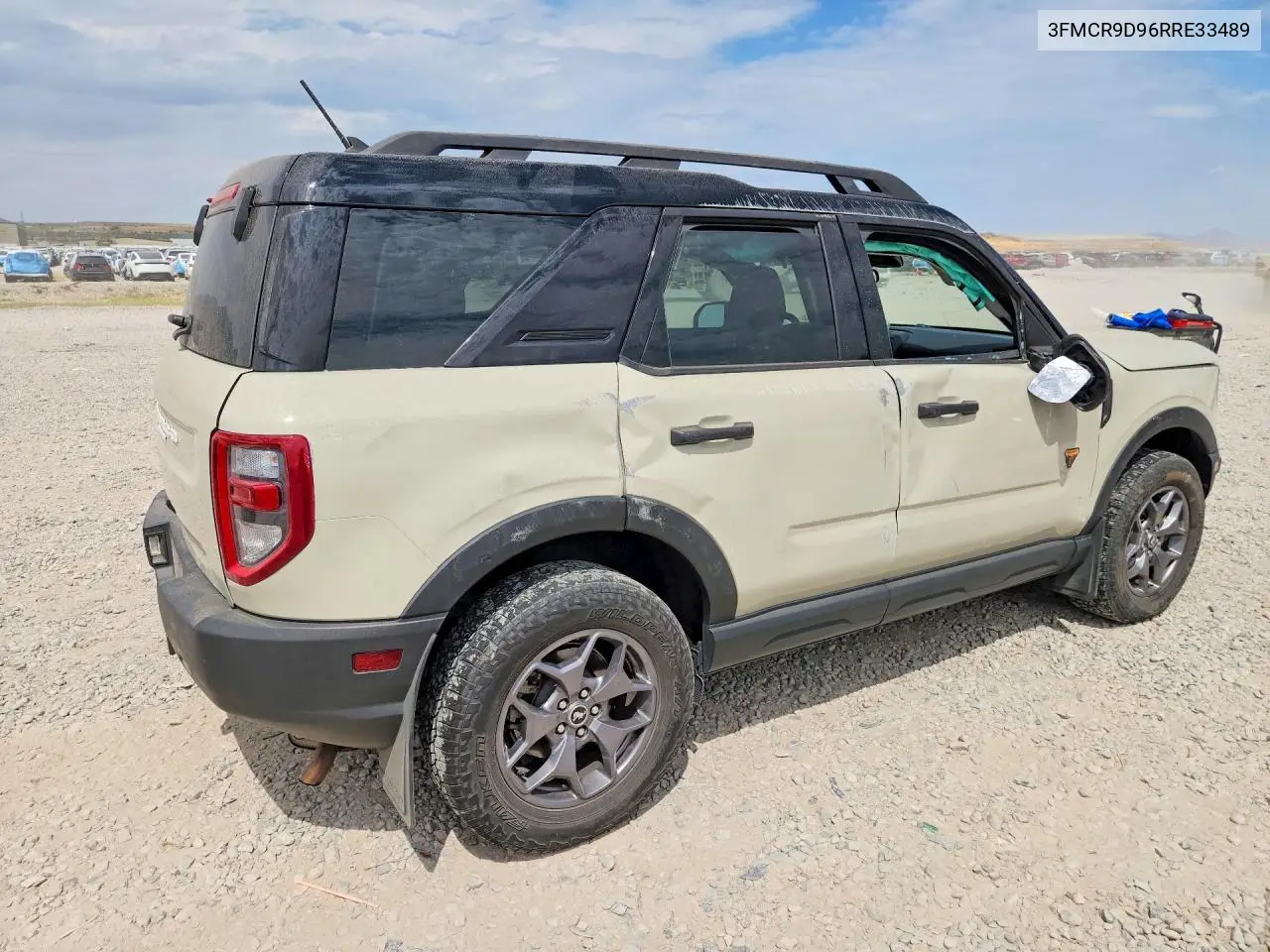 2024 Ford Bronco Sport Badlands VIN: 3FMCR9D96RRE33489 Lot: 61587136