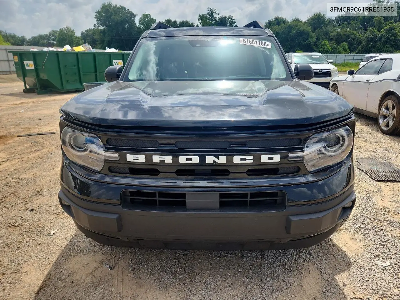 2024 Ford Bronco Sport Outer Banks VIN: 3FMCR9C61RRE51955 Lot: 61601106
