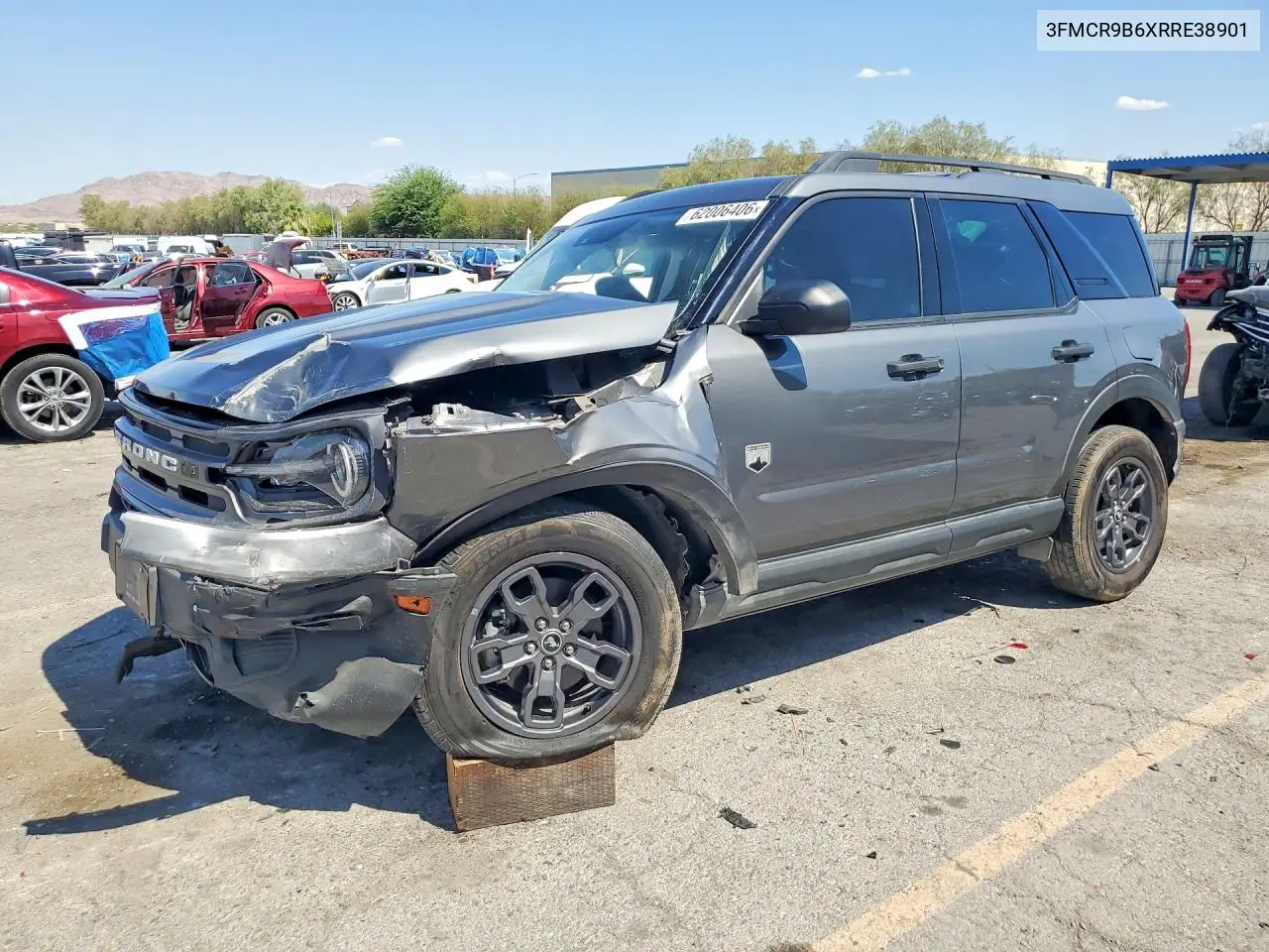 2024 Ford Bronco Sport Big Bend VIN: 3FMCR9B6XRRE38901 Lot: 62006406