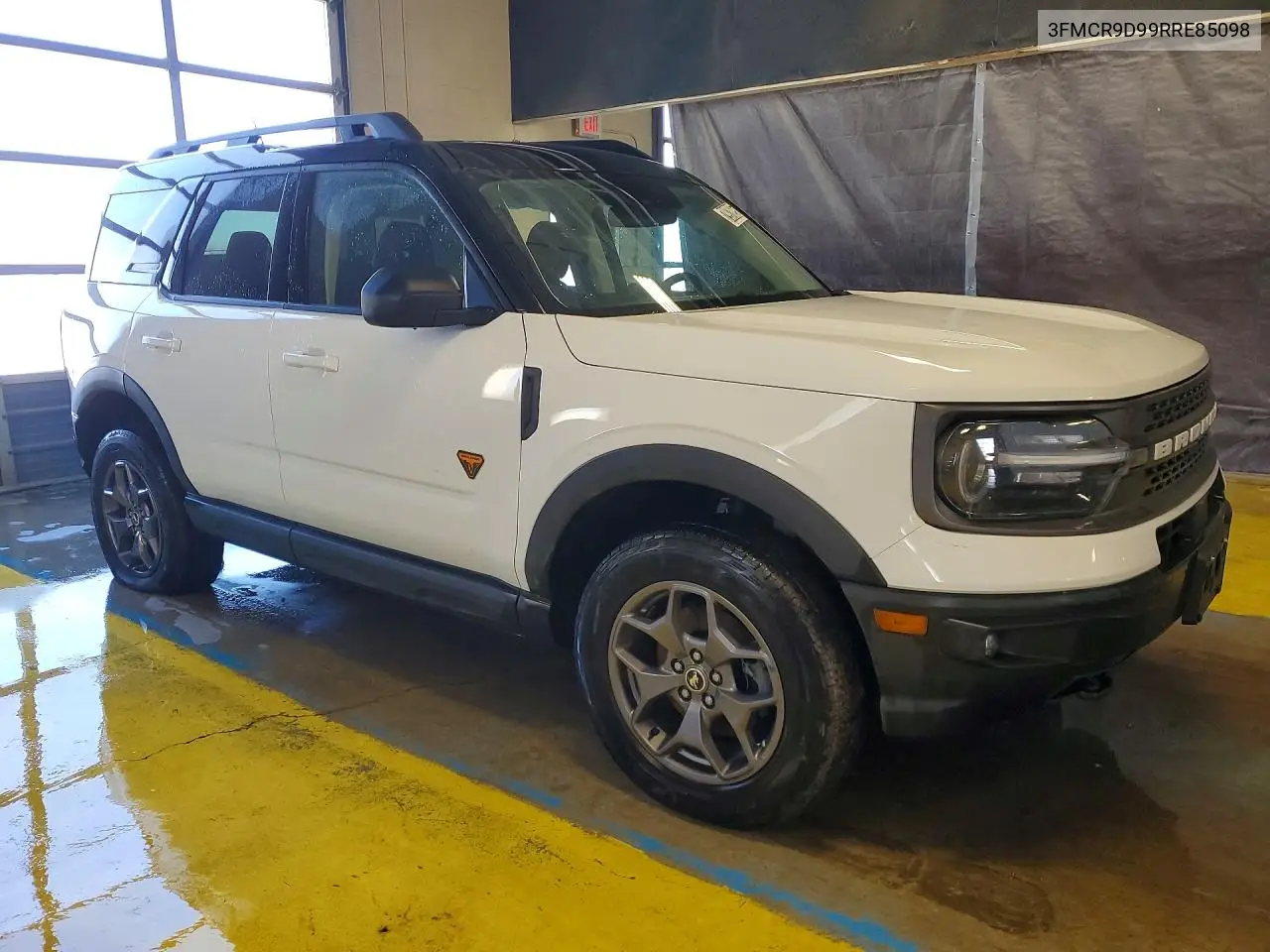 2024 Ford Bronco Sport Badlands VIN: 3FMCR9D99RRE85098 Lot: 79978695