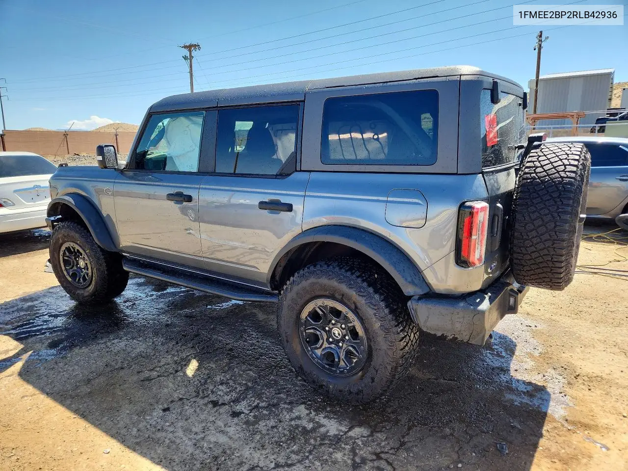 2024 Ford Bronco Wildtrak VIN: 1FMEE2BP2RLB42936 Lot: 85452505