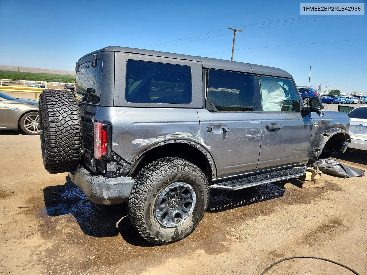 2024 Ford Bronco Wildtrak VIN: 1FMEE2BP2RLB42936 Lot: 85452505