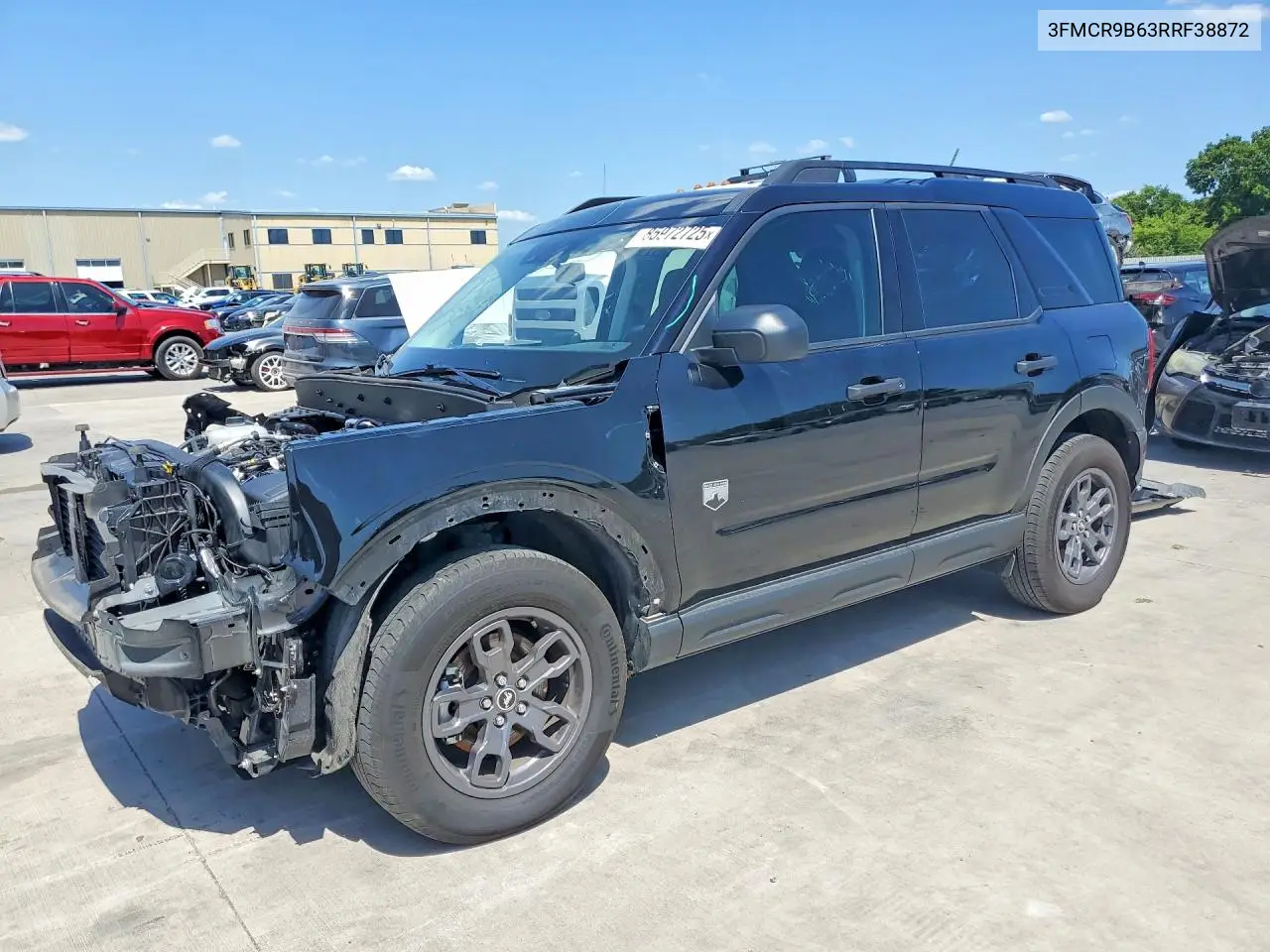 2024 Ford Bronco Sport Big Bend VIN: 3FMCR9B63RRF38872 Lot: 85972725
