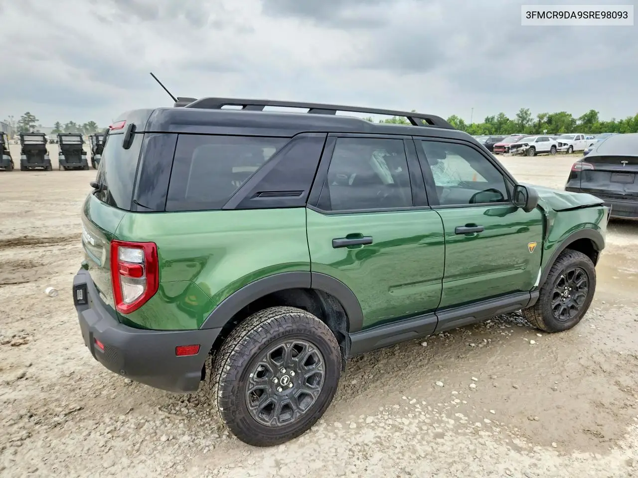 2025 Ford Bronco Sport Badlands VIN: 3FMCR9DA9SRE98093 Lot: 51638206