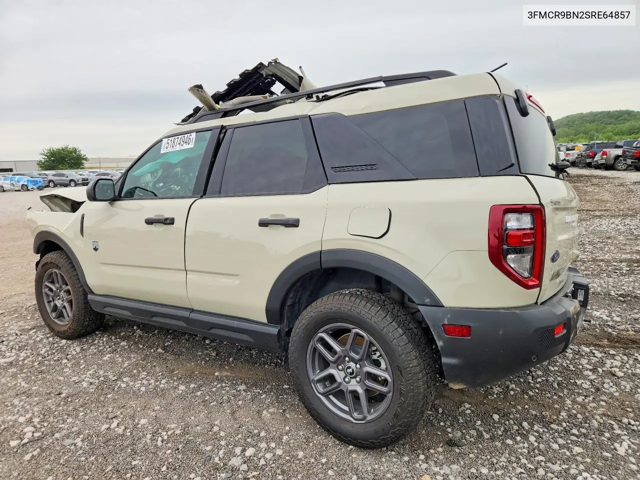 2025 Ford Bronco Sport Big Bend VIN: 3FMCR9BN2SRE64857 Lot: 51874946