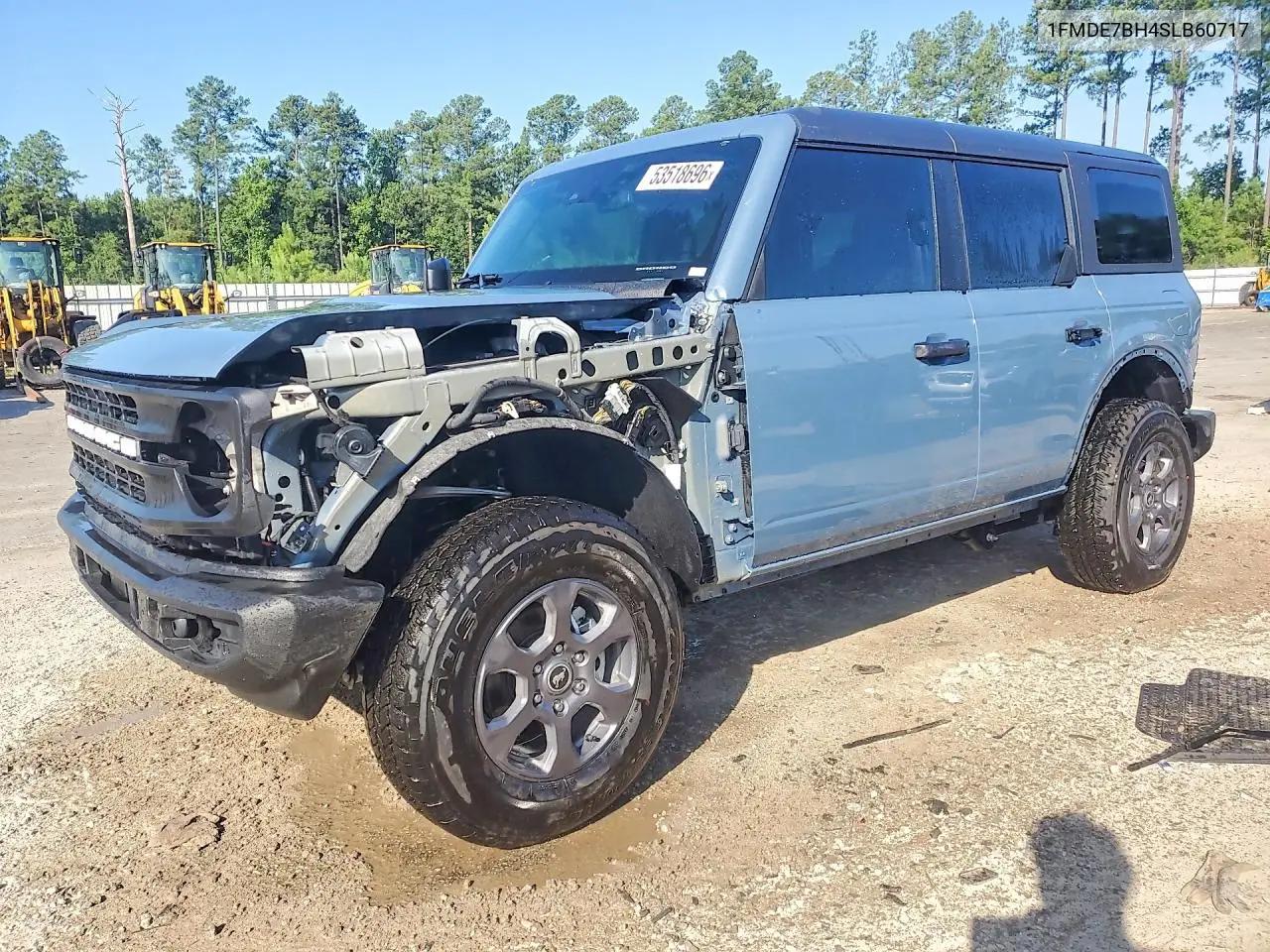 2025 Ford Bronco Big Bend VIN: 1FMDE7BH4SLB60717 Lot: 53518696