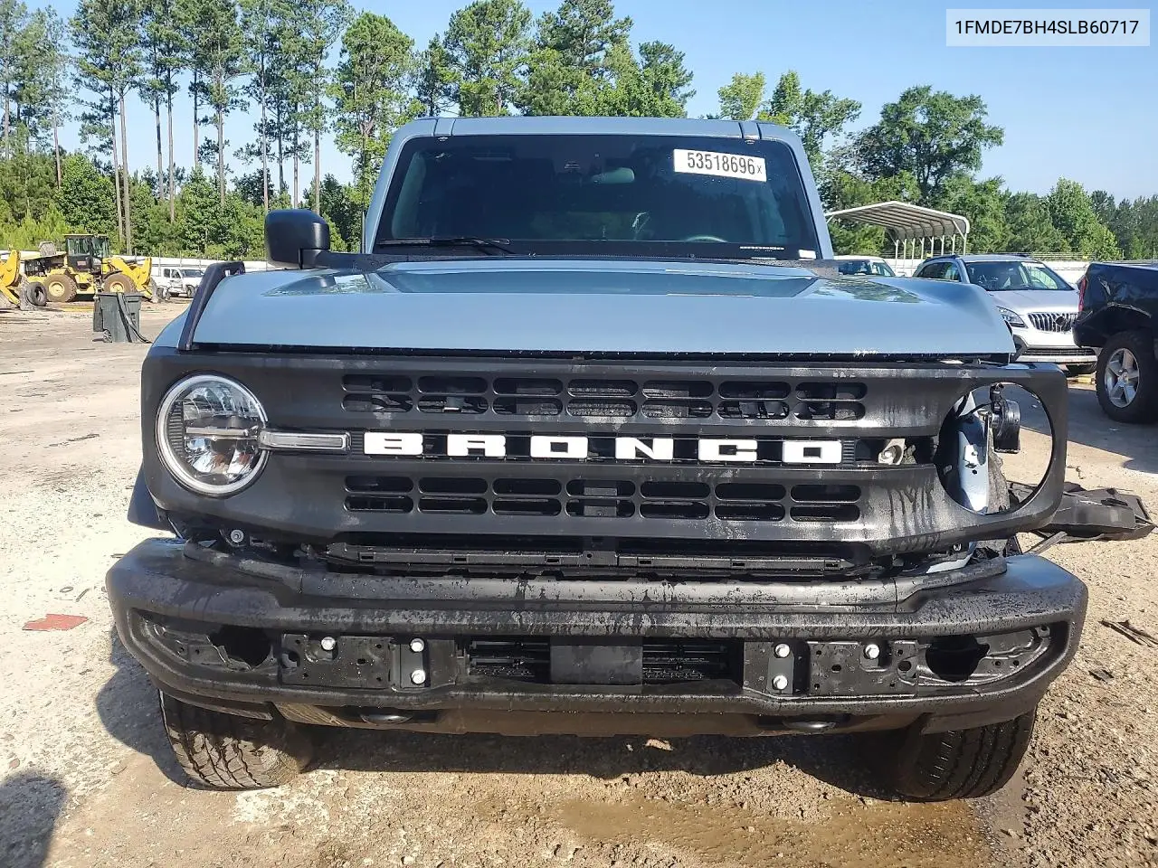 2025 Ford Bronco Big Bend VIN: 1FMDE7BH4SLB60717 Lot: 53518696